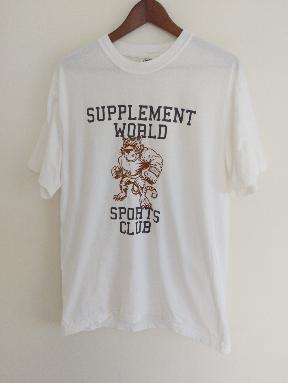 Comfort Colors Heavyweight Graphic Tee Supplement World Sports Club Tiger Large
